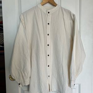 Cotton button down shirt